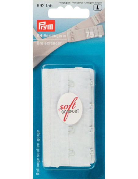 BH-Verlängerung - 75 mm - 4 Haken - Weiß