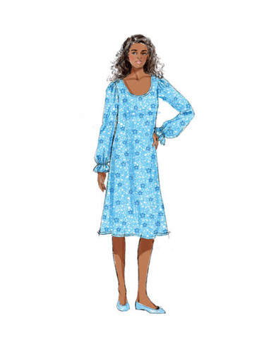 Oberteil, Kleid und Hose Schnittmuster - Butterick 5792