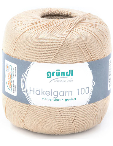 Baumwollhäkelgarn 100 Gründl