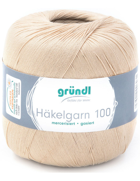 Baumwollhäkelgarn 100 Gründl