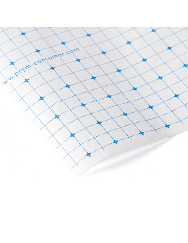 Rolle aus kariertem Transparentpapier für Schnittmuster - 100 cm x 10 Meter