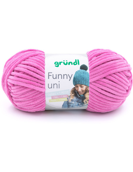 Chenillegarn Funny uni Gründl