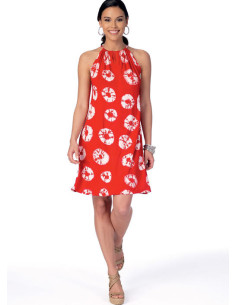 Kleid- und Gürtelmuster - McCall's 7405