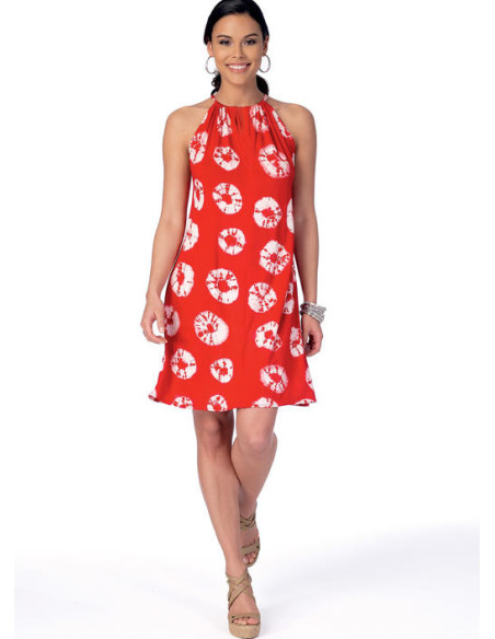 Kleid- und Gürtelmuster - McCall's 7405
