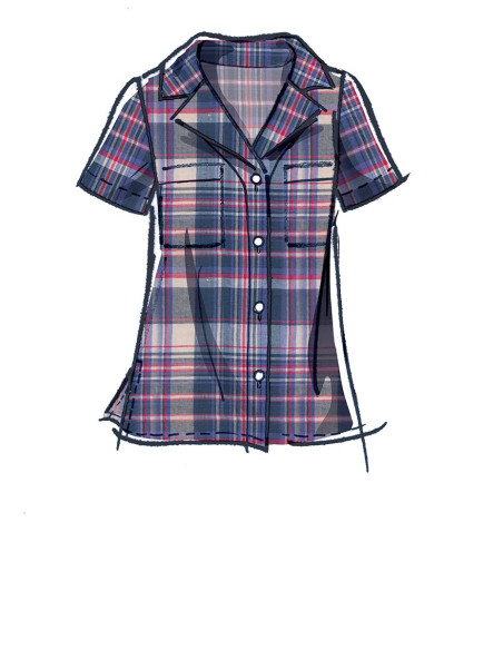 Oberteil-Schnittmuster - McCall's 8067