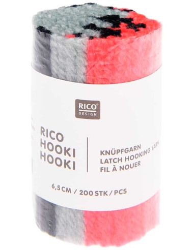 6,5 cm marmoriertes Bindegarn Rico Hooki Hooki