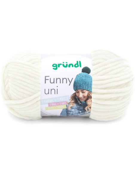Chenillegarn Funny uni Gründl