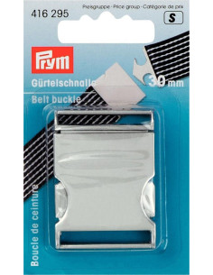 Metallschnalle 30 mm - Silber