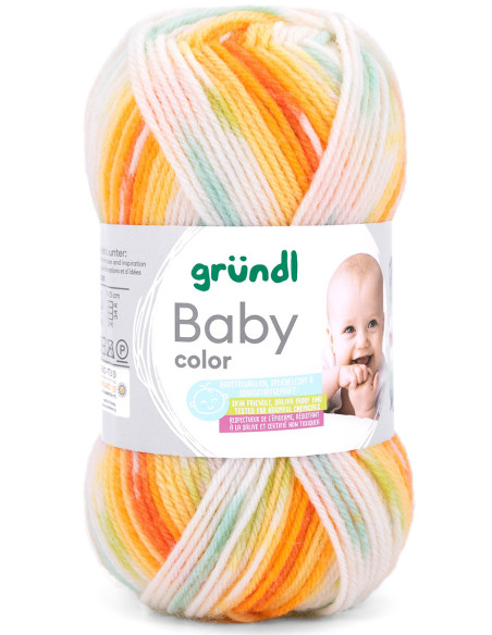 Babywolle Baby Color Gründl