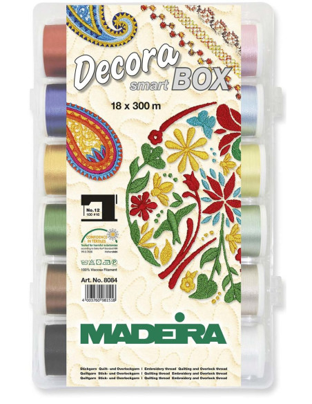 SmartBox Decora N° 12 Madeira Garnkoffer