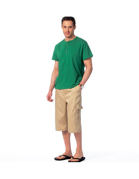 Tanktop-, T-Shirt- und Shorts-Schnittmuster - McCall's 6973