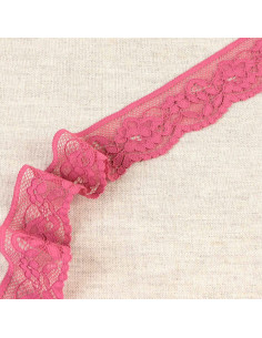 Elastische Spitzenblume - Lila