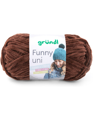 Chenillegarn Funny uni Gründl
