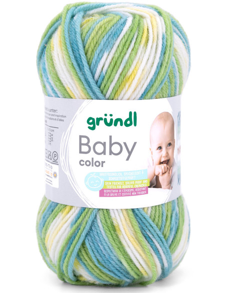 Babywolle Baby Color Gründl