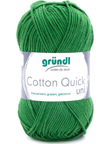 Baumwollgarn Quick Uni Gründl