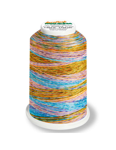 Cône de fil mousse Madeira Aeroflock Multicolor 1000 m