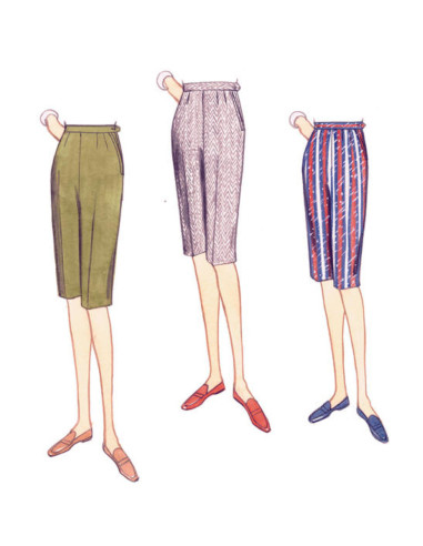 Shorts- und Hosenmuster - Vogue 9189