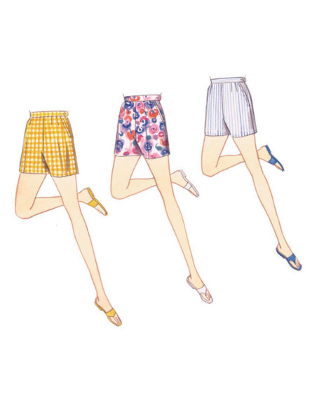 Shorts- und Hosenmuster - Vogue 9189