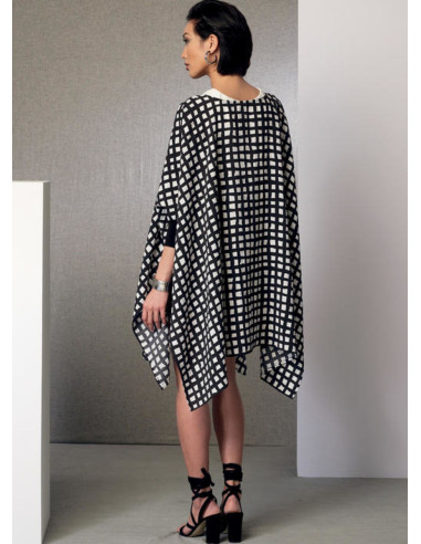 Poncho, Oberteil, Shorts und Hose Schnittmuster - Vogue 9191