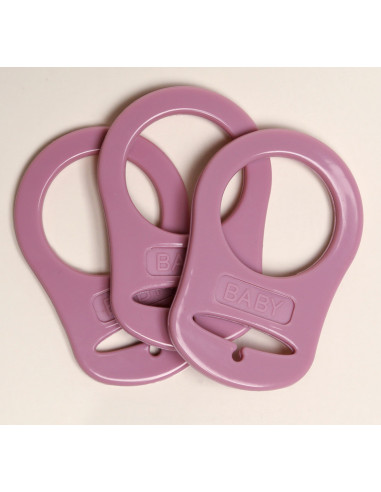 Anneaux clip en silicone pour attache-tétine