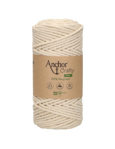 Recyceltes Makramee-Baumwollgarn Crafty Fine Anchor 2