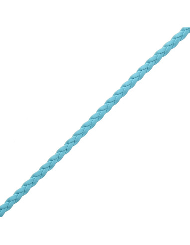 Himmelblaues Kunstgeflecht