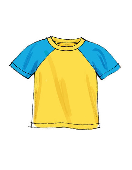Hemd-, Oberteil-, Shorts-Schnittmuster - McCall's 6548