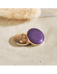 Dotty-Knopf - Majestic Purple 2