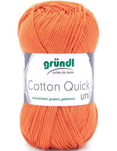 Baumwollgarn Quick Uni Gründl