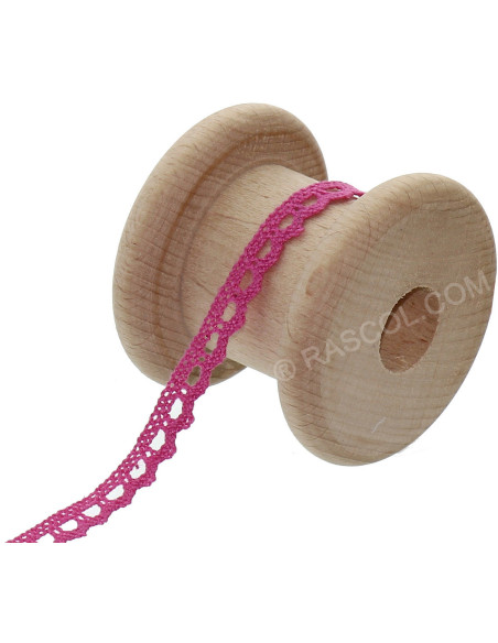 Baumwollspitze Basic - Rosa