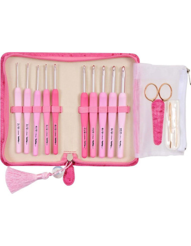 Etimo Rose Tulip Häkelnadel-Set