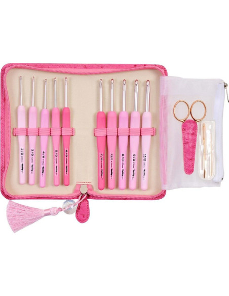 Etimo Rose Tulip Häkelnadel-Set