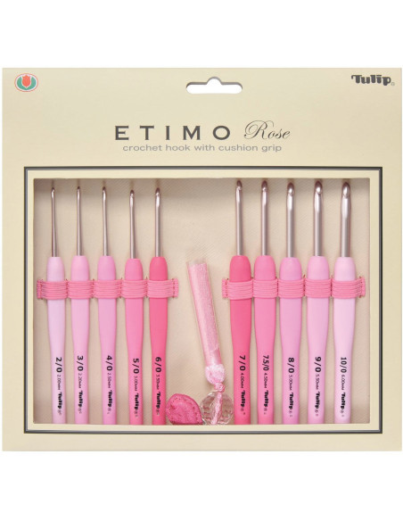 Etimo Rose Tulip Häkelnadel-Set