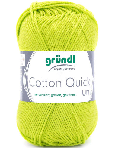Baumwollgarn Quick Uni Gründl