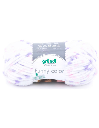 Chenille Garn Funny Color Gründl