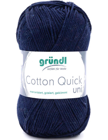 Baumwollgarn Quick Uni Gründl