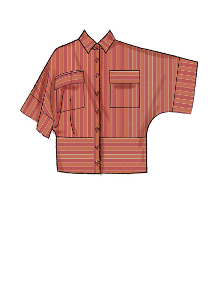 Oberteil-Schnittmuster - McCall's 8001