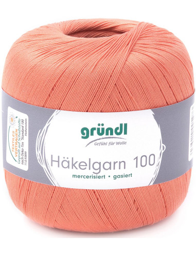 Baumwollhäkelgarn 100 Gründl