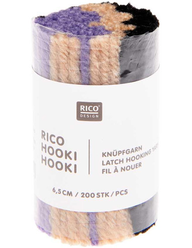 6,5 cm marmoriertes Bindegarn Rico Hooki Hooki