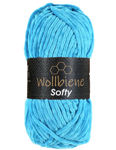 Chenille-Garn Softy Wollbiene