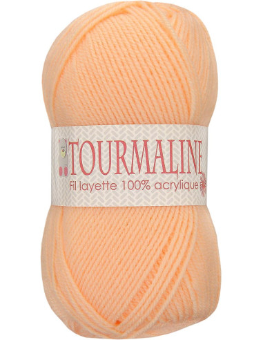 Beutel mit 2 Knäueln Babystrickgarn Turmalin