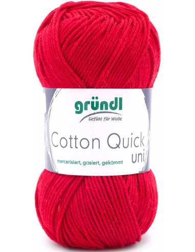 Baumwollgarn Quick Uni Gründl