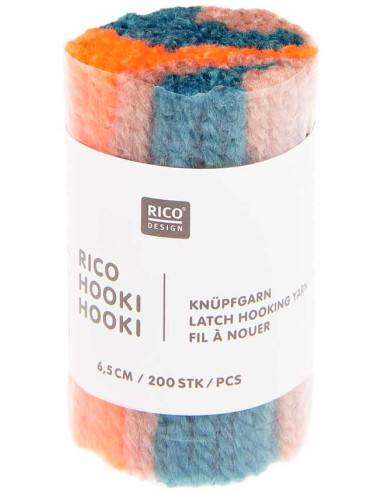6,5 cm marmoriertes Bindegarn Rico Hooki Hooki