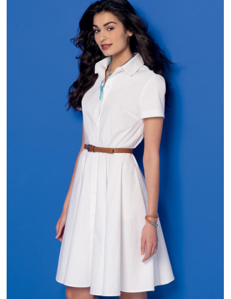 Kleid- und Gürtelmuster - McCall's 7351