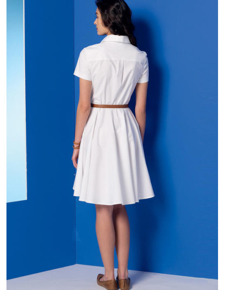 Kleid- und Gürtelmuster - McCall's 7351