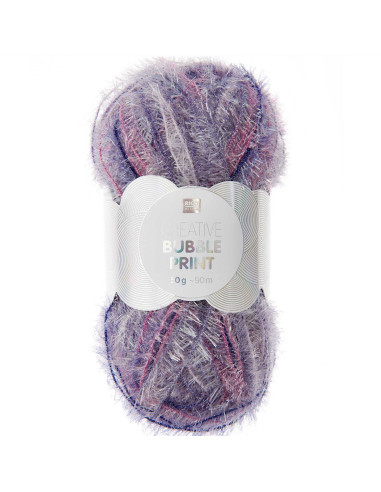 Fil à crocheter Creative Bubble Print chiné