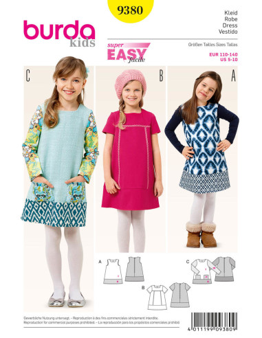 Kleidmuster - Burda 9380