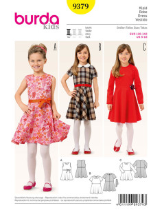 Kleid Schnittmuster - Burda 9379