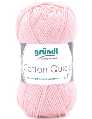 Baumwollgarn Quick Uni Gründl