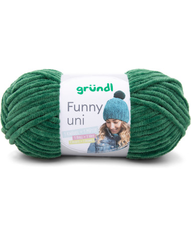 Chenillegarn Funny uni Gründl